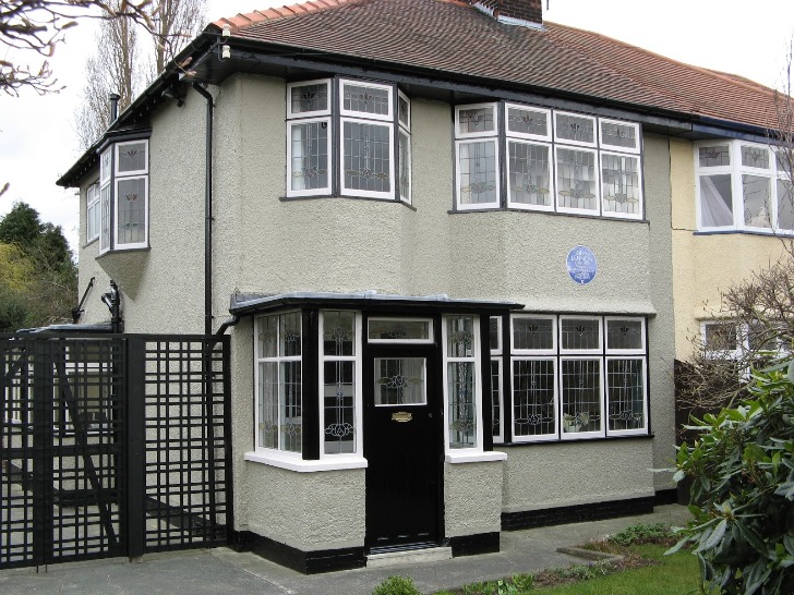 Casa onde John Lennon cresceu