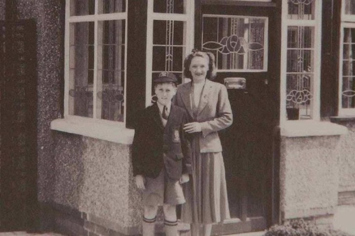 John Lennon e sua tia