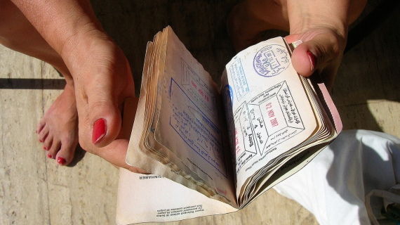 Vistos recebidos no aeroporto do Reino Unido