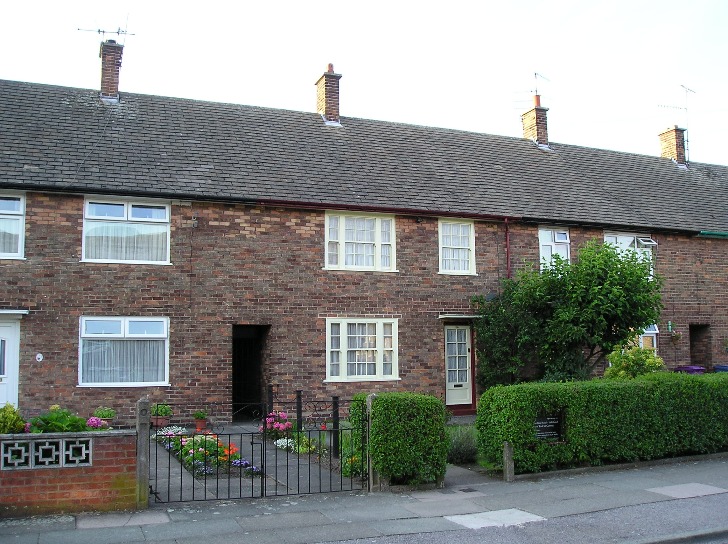 Casa onde Paul McCartney cresceu